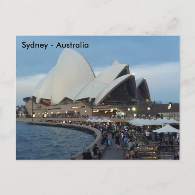 Opera House, Sydney, New South Wales, Australia Postcard (Front)