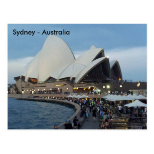 Opera House, Sydney, New South Wales, Australia Postcard