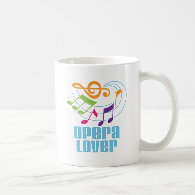 Opera Lover Music Gift Mug (Right)
