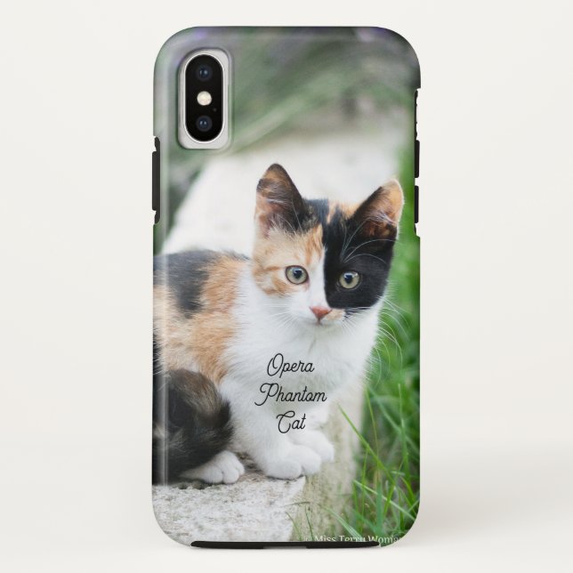 Opera Phantom Cat Case-Mate iPhone Case (Back)