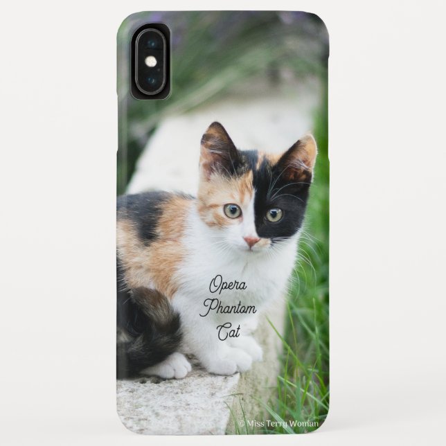 Opera Phantom Cat Case-Mate iPhone Case (Back)