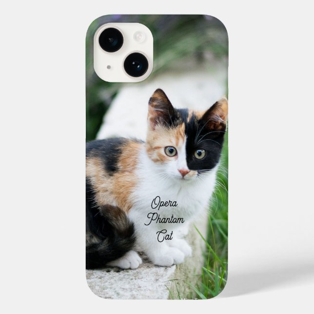 Opera Phantom Cat Case-Mate iPhone Case (Back)