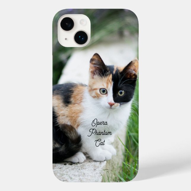Opera Phantom Cat Case-Mate iPhone Case (Back)