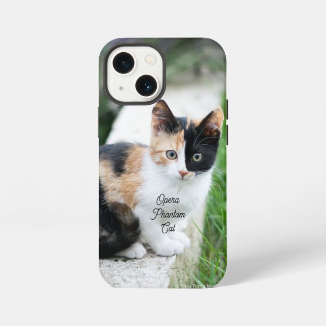 Opera Phantom Cat iPhone Case (Back)