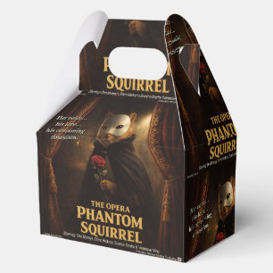 Opera Phantom Squirrel Parody Favour Box