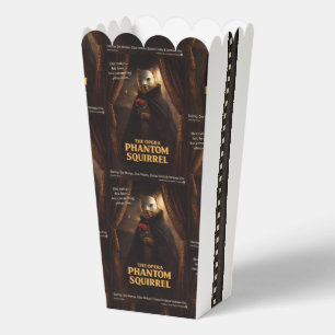 Opera Phantom Squirrel Parody Favour Box