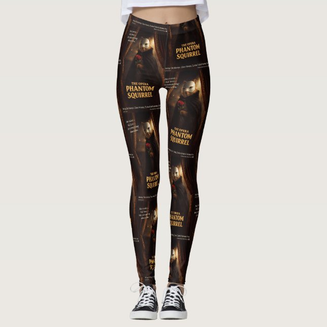Opera Phantom Squirrel Parody Leggings (Front)