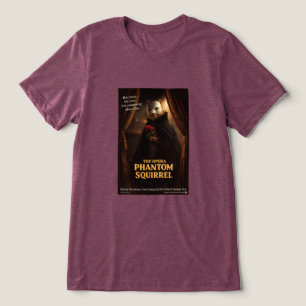 Opera Phantom Squirrel Parody Tri-Blend Shirt