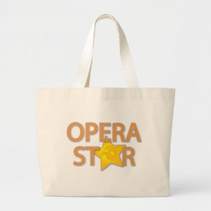 Opera Star Large Tote Bag