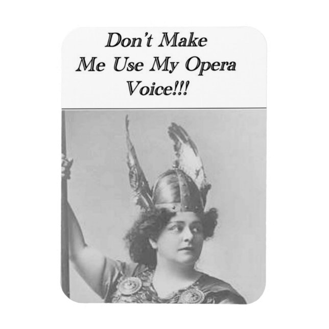 Opera Voice Magnet (Vertical)