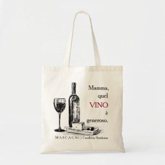 Opera & Wine Tote Bag