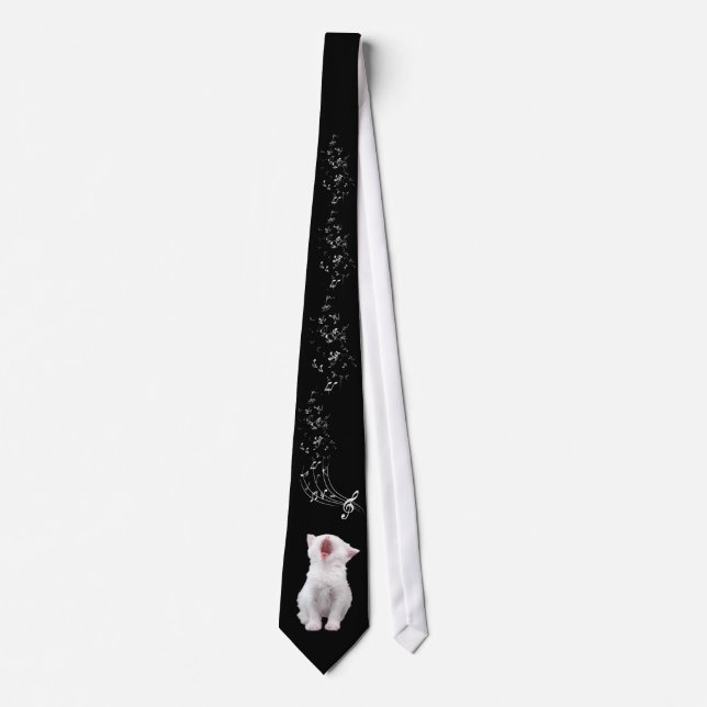 Operatic kitty tie (Front)