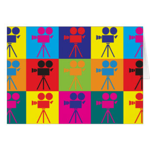 Operating a Camera Pop Art