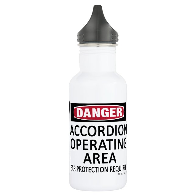Operating Area Accordion 532 Ml Water Bottle (Left)
