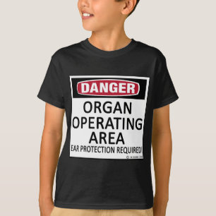 Operating Area Organ T-Shirt