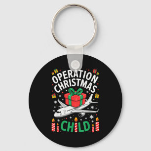 Operation Christmas Child Family Matching Xmas Fun Key Ring