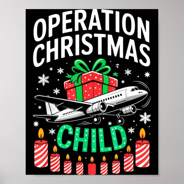 Operation Christmas Child Family Matching Xmas Fun Poster (Front)