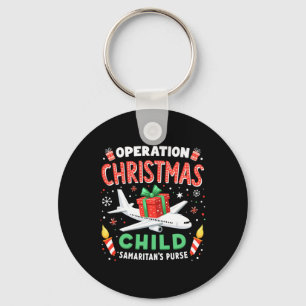 Operation Christmas Child Funny Family Matching Xm Key Ring
