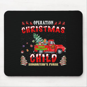 Operation Christmas Child Funny Family Matching Xm Mouse Pad