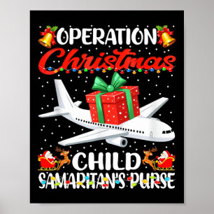 Operation Christmas Child Funny Family Matching Xm Poster