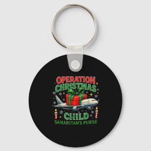 Operation Christmas Child Samaritan’s Purse Design Key Ring