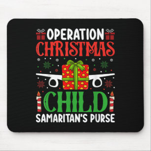 Operation Christmas Child Samaritan's Purse Chirst Mouse Pad