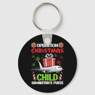 Operation Christmas Child Smaritan's Purse Funny F Key Ring