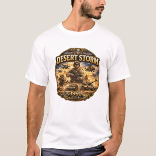 Operation Desert Storm 1991 Commemorative  T-Shirt
