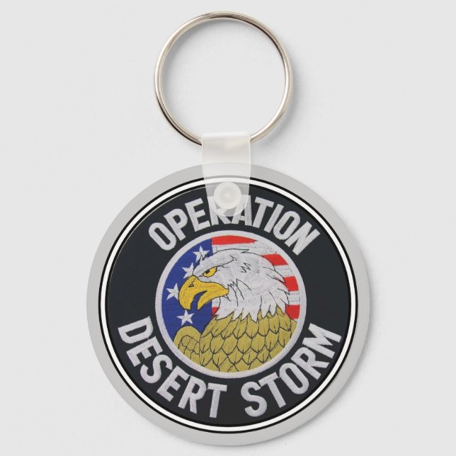 OPERATION DESERT STORM KEY RING (Front)