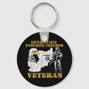 Operation Enduring Freedom Oef Combat Veteran Vint Key Ring