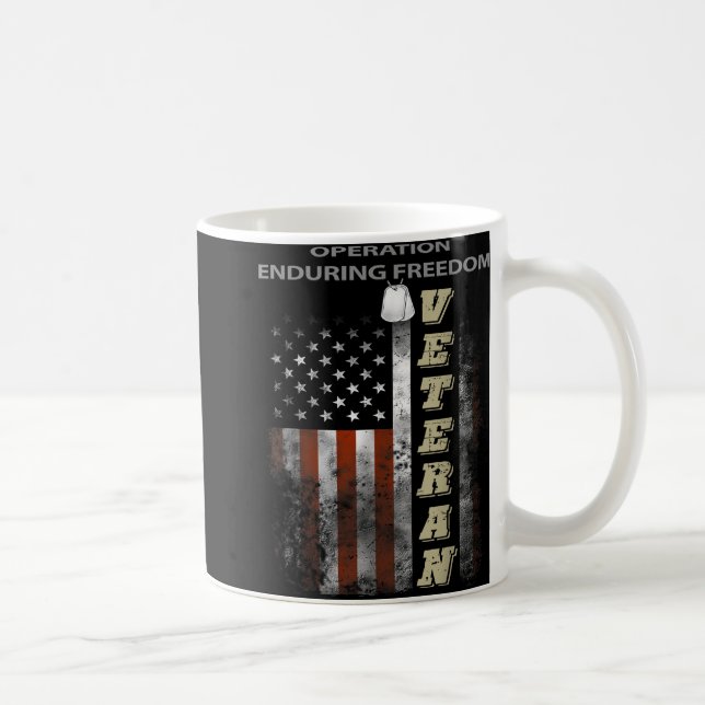 Operation Enduring Freedom Veteran  Coffee Mug (Right)