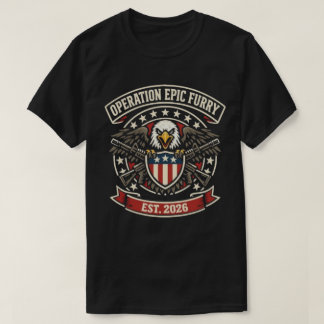 Operation Epic Fury – Tactical Military Style T-Shirt