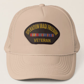 OPERATION IRAQ FREEDOM TRUCKER HAT