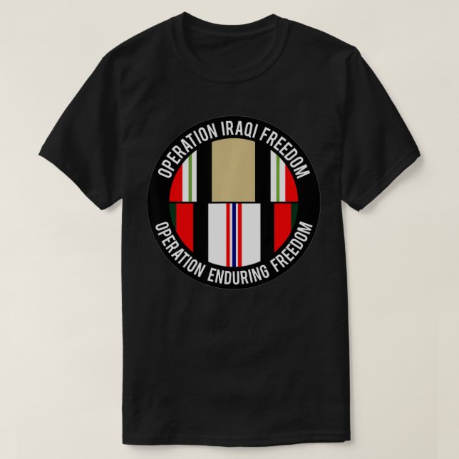Operation Iraqi Freedom Seal  T-Shirt (Design Front)