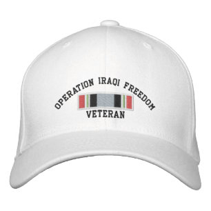 Operation Iraqi Freedom Veteran Embroidered Hat