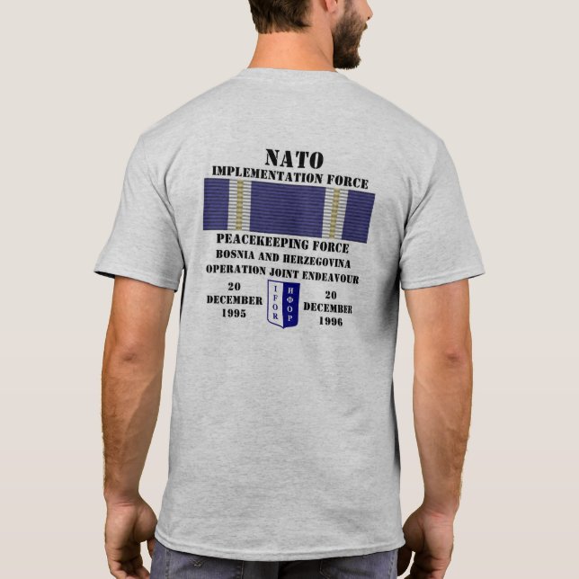 Operation Joint Endeavour T-Shirt (Back)