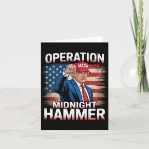 Operation Midnight Hammer Funny Trump  Card