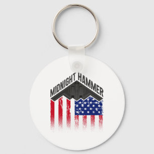 Operation Midnight Hammer - Usa Flag Midnight Hamm Key Ring