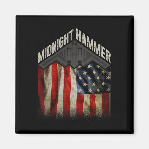 Operation Midnight Hammer - Usa Flag Midnight Hamm Magnet