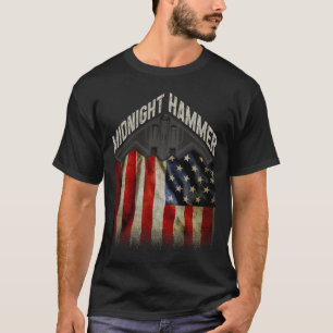 Operation Midnight Hammer - Usa Flag Midnight Hamm T-Shirt