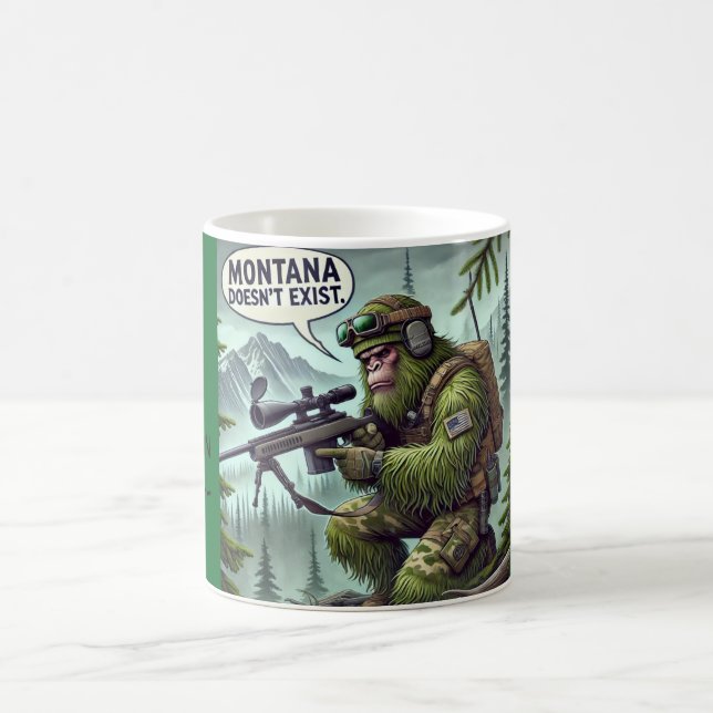 🔫 OPERATION: MONTANA GHOST SQUATCH 🔫 COFFEE MUG (Center)