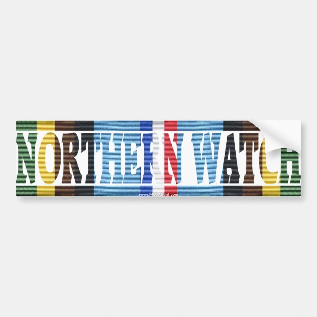 Operation Northern Watch SW Asia Vet AFEM Sticker (Front)
