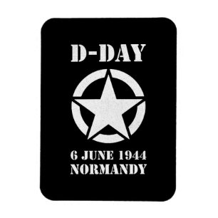 Operation Overlord 1944 D-Day 2024 Normandy Magnet