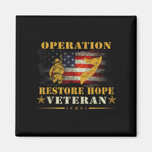Operation Restore Hope Veteran Somalia Vintage Gif Magnet