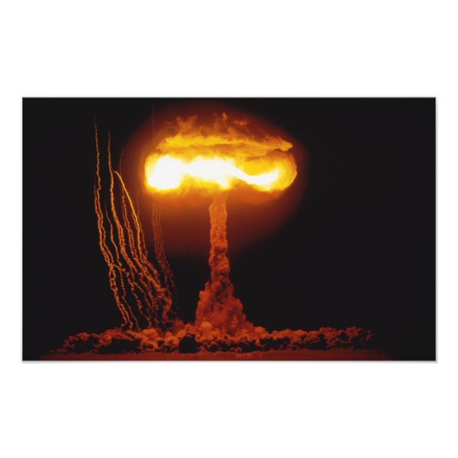 Operation Upshot Knothole, CLIMAX Event Photo Print (Front)