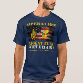 Operation Urgent Fury Combat Veteran Grenada Gift  T-Shirt