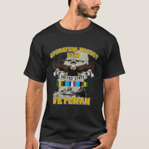 Operation Urgent Fury Grenada OUF Veteran Vintage T-Shirt