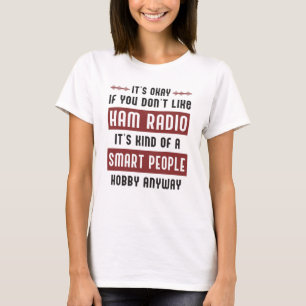 Operator HAM Radio Antenna Amateur Frequency Gift T-Shirt