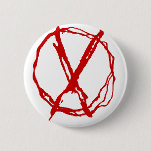 Operator Symbol 6 Cm Round Badge