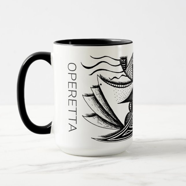 Operetta mug by Darin Jones (Left)